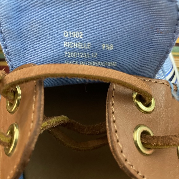 Coach Logo Richelle Canvas Boat Shoes (NWOT) - Picture 5 of 9